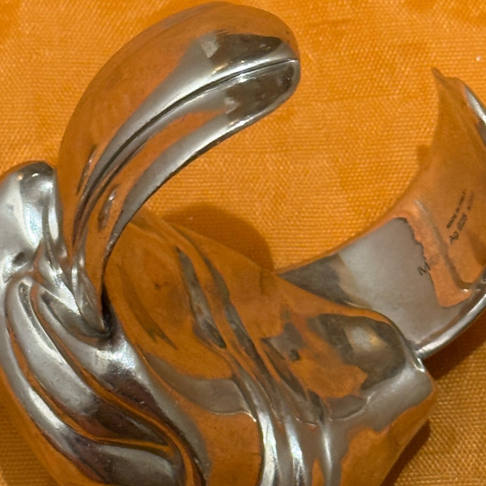 Silver bracelet knot Loewe sz S - Picture 7 of 8